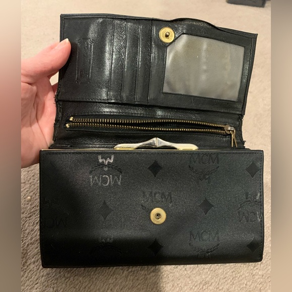 Authentic MCM Leather Wallet (Pre-Owned) - Picture 2 of 9